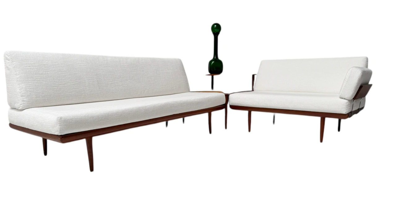 Minerva Sofa Set by Peter Hvidt & Orla Molgaard Nielsen for France & Søn, 1960s